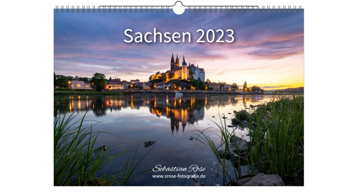 Sachsen 2023 Fotokalender Titelbild
