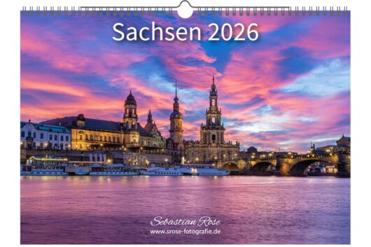 Fotokalender Sachsen 2026 *A3* brilliante Fotoserie aus Sachsen