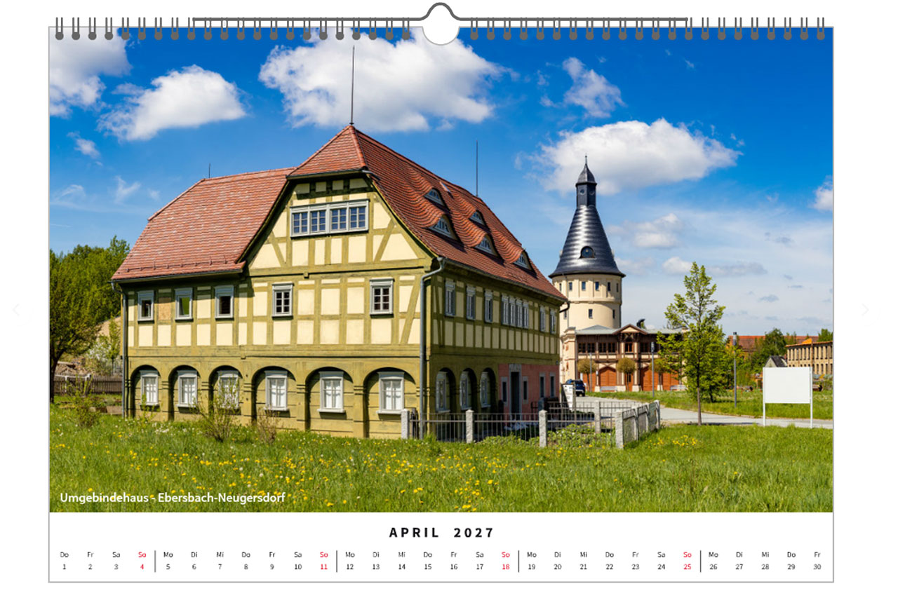 Fotokalender Sachsen 2027 *A3* brilliante Fotoserie aus Sachsen – Bild 6