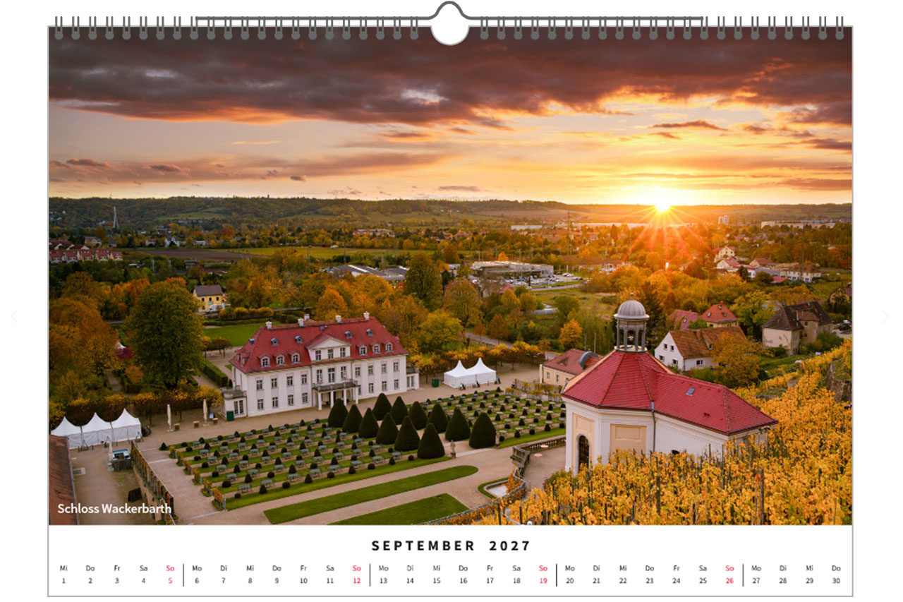 Fotokalender Sachsen 2027 *A3* brilliante Fotoserie aus Sachsen – Bild 12