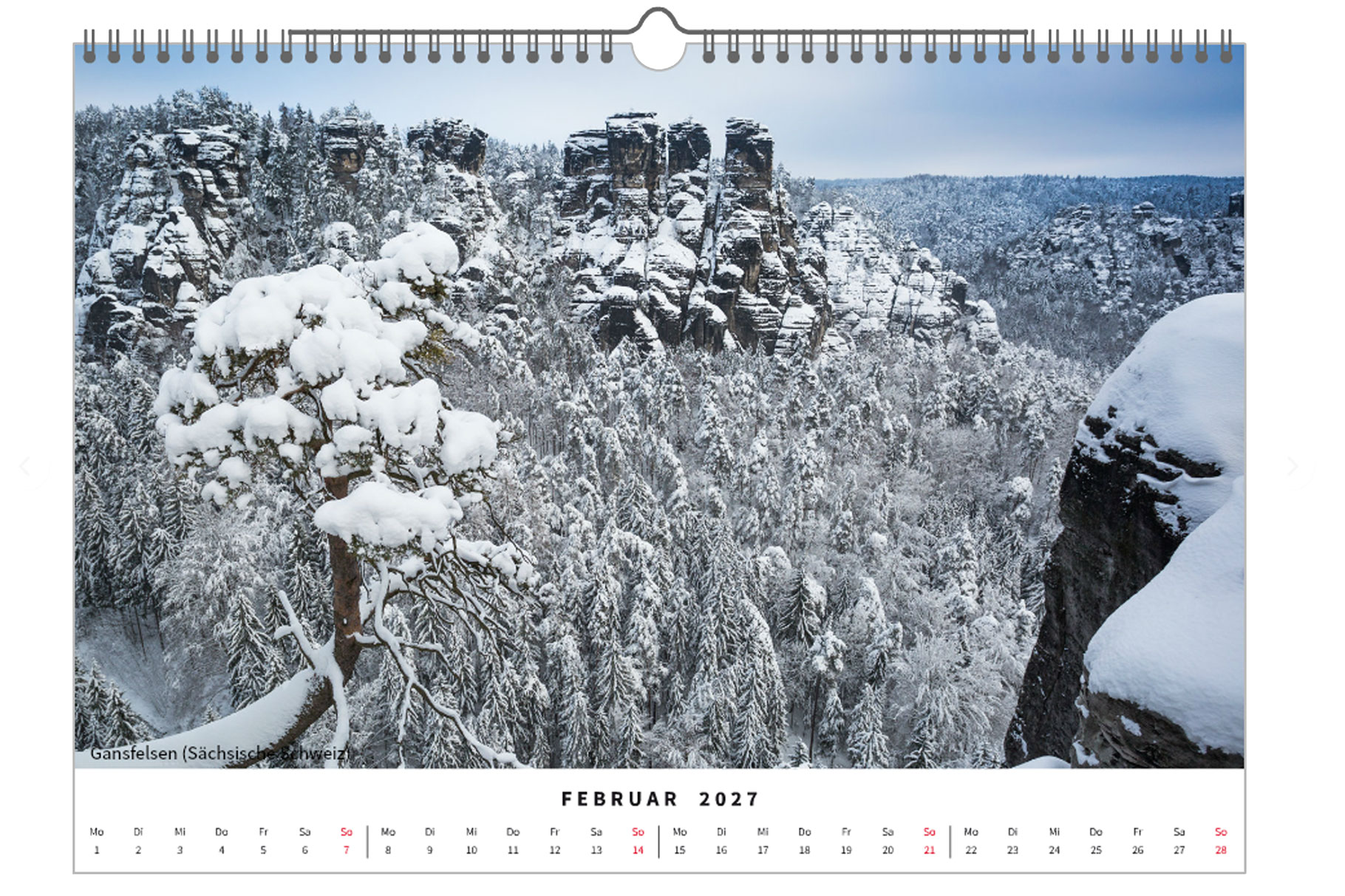Fotokalender Sachsen 2027 *A3* brilliante Fotoserie aus Sachsen – Bild 4