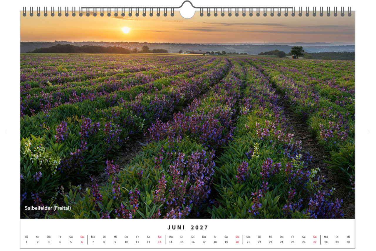 Fotokalender Sachsen 2027 *A3* brilliante Fotoserie aus Sachsen – Bild 11